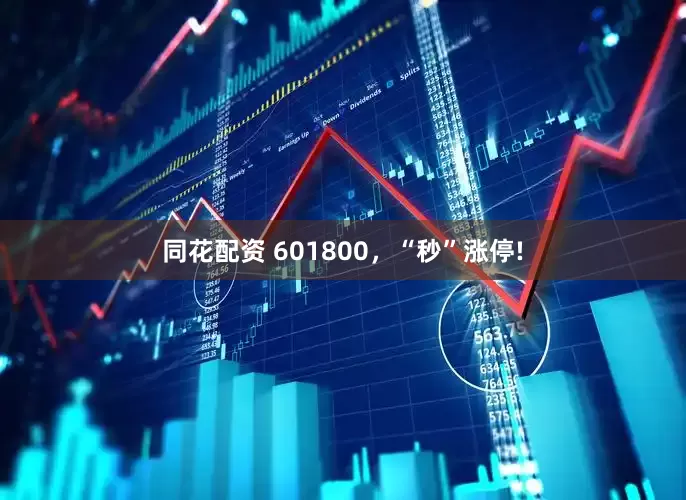 同花配资 601800，“秒”涨停!